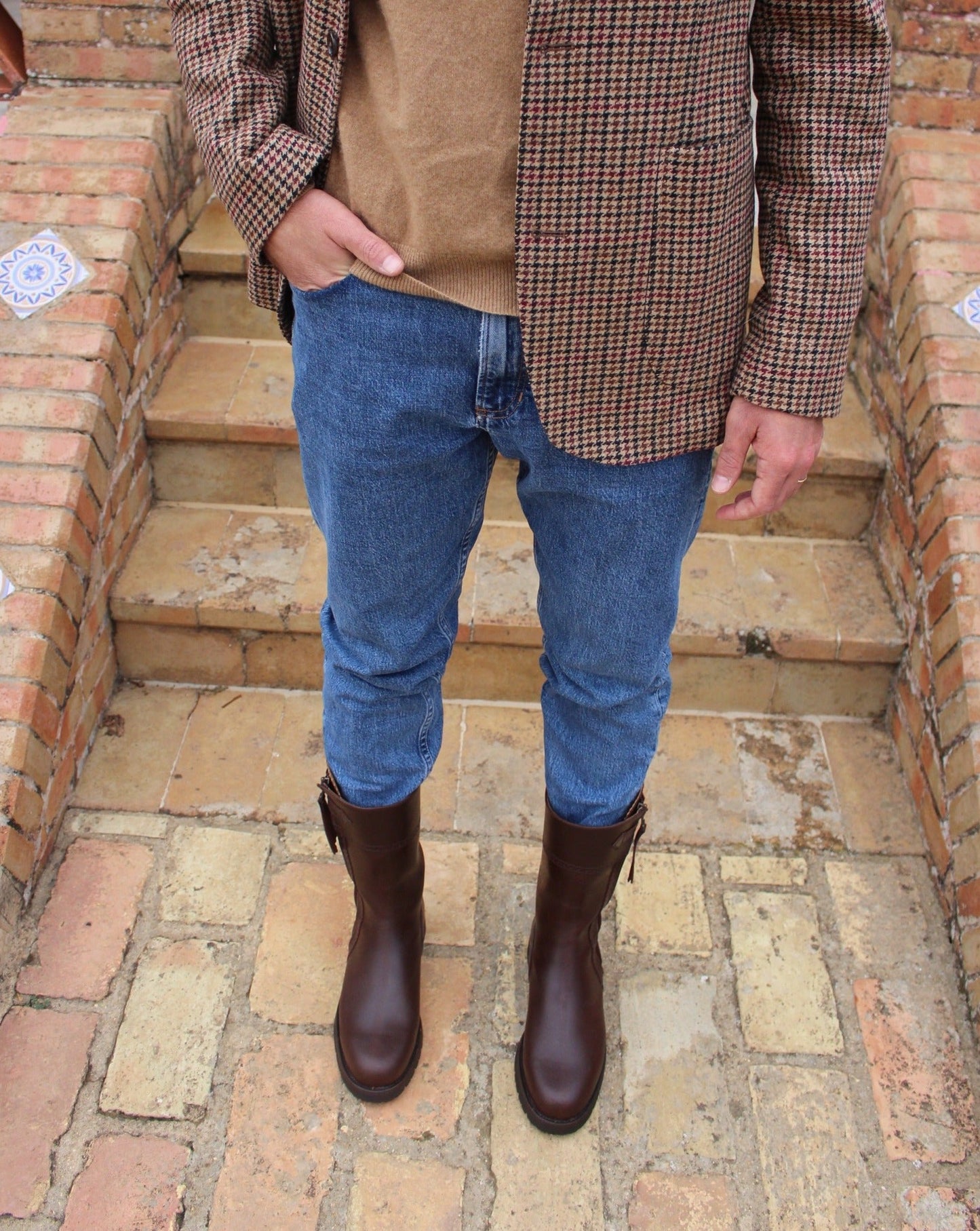 Bottes chasse tige courte JAEN