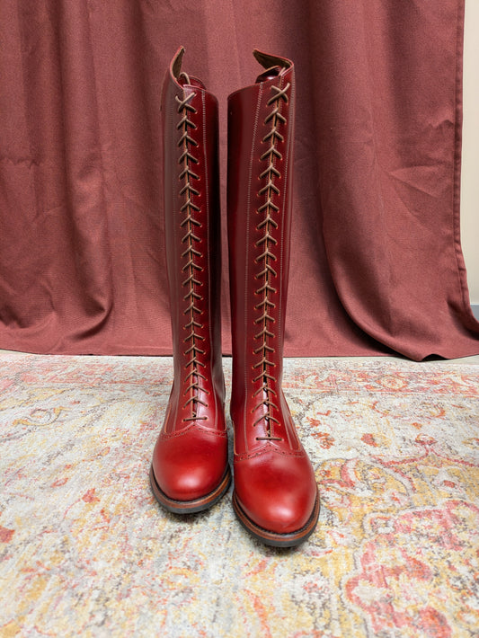 Bottes d'équitation à lacets MALAGA