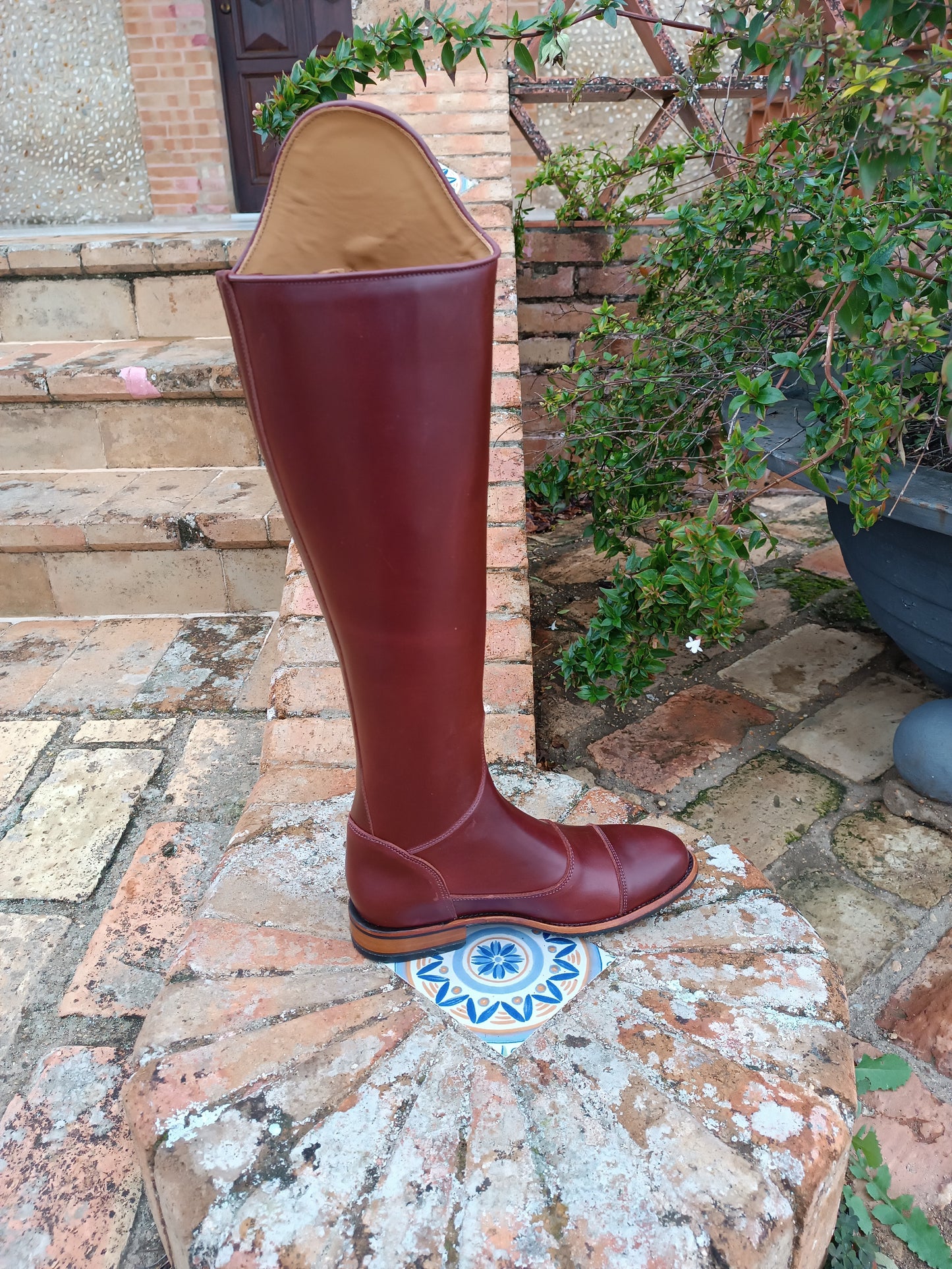 Bottes équitation cognac HUELVA