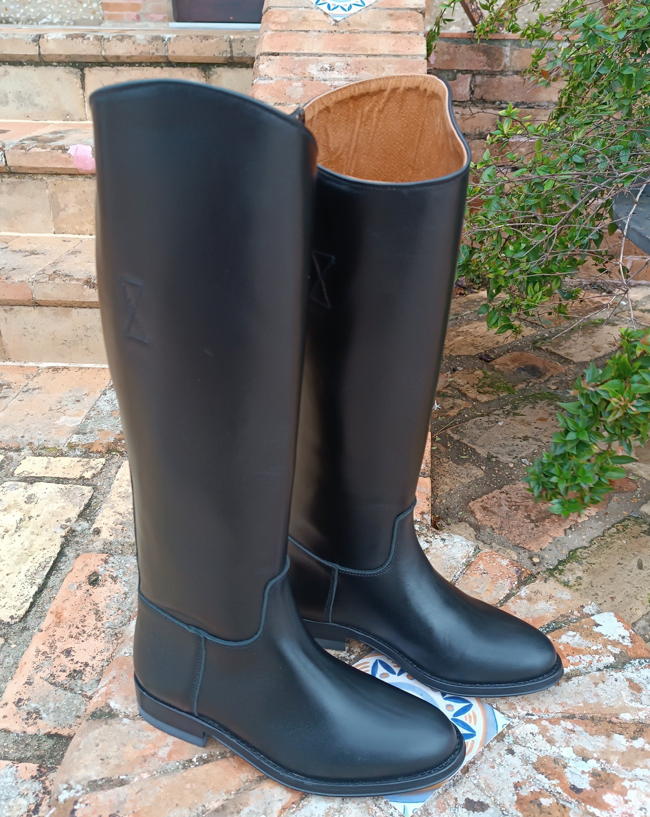 Bottes cavalieres noir CORDOBA Cuir and Campagne