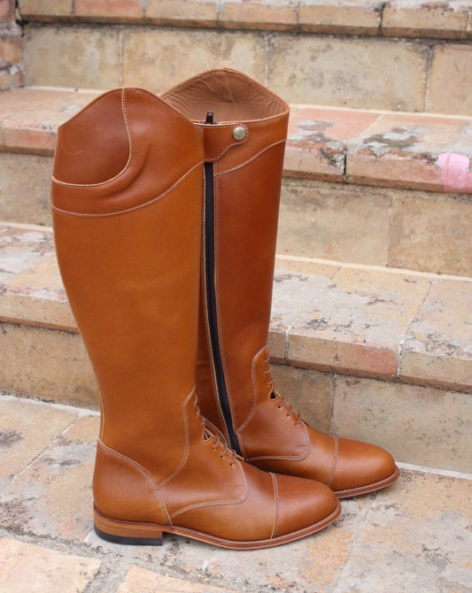 Bottes équitation camel CADIZ