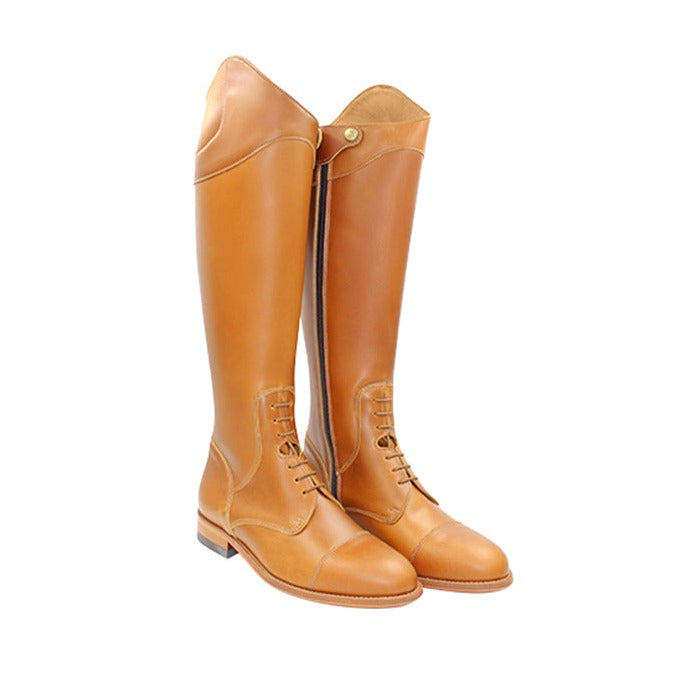 Bottes équitation à lacets camel CADIZ