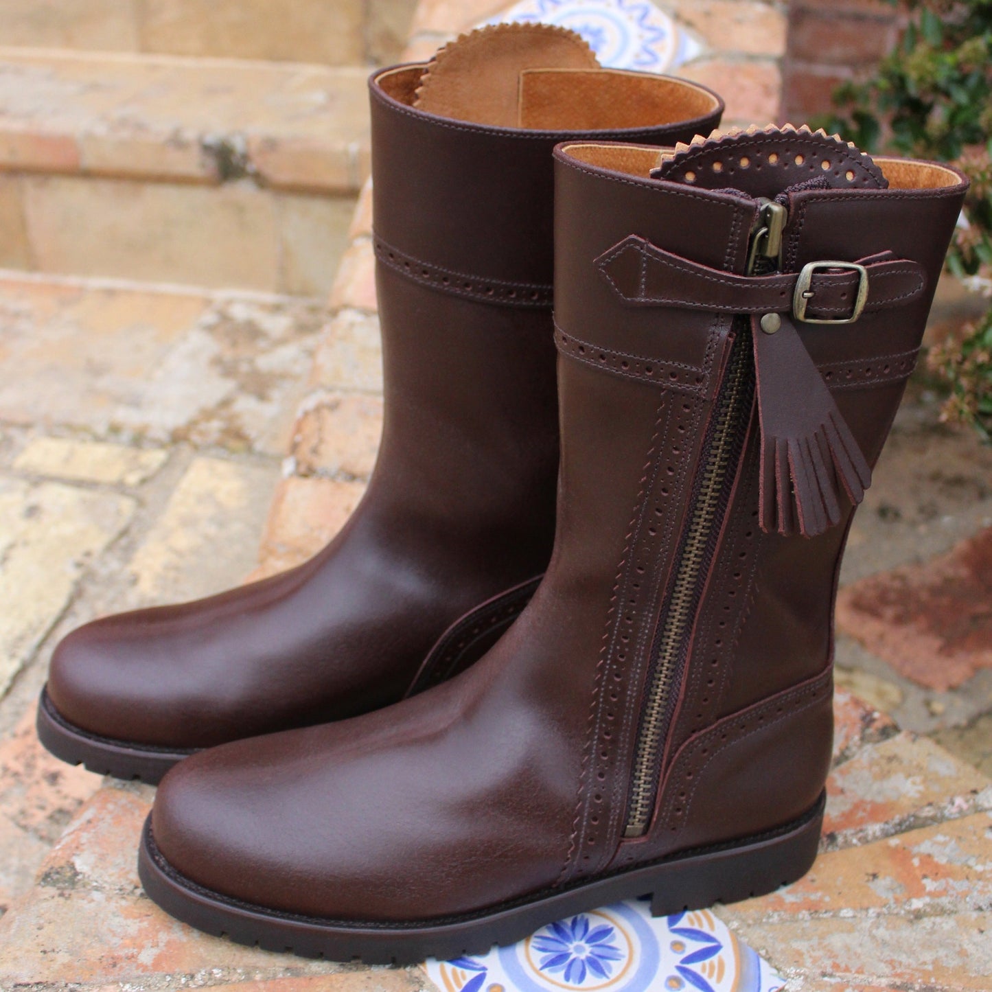 Bottes chasse tige courte JAEN